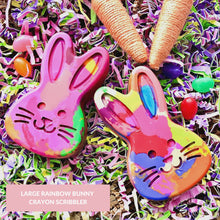 Load image into Gallery viewer, Rainbow Bunny Crayon