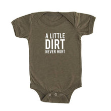 Load image into Gallery viewer, Dirt Never Hurt Onesie