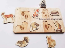 Load image into Gallery viewer, Backyard Mammals Puzzle