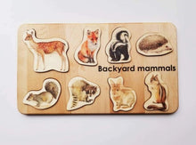 Load image into Gallery viewer, Backyard Mammals Puzzle