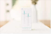Load image into Gallery viewer, Silicone Sippy Straw Top - 2 Pack