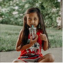 Load image into Gallery viewer, Silicone Sippy Straw Top - 2 Pack
