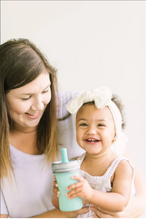 Load image into Gallery viewer, Silicone Sippy Straw Top - 2 Pack