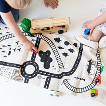 Load image into Gallery viewer, Train Village Playmat