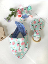 Load image into Gallery viewer, Wood Teething Toys - Floral and Fruit