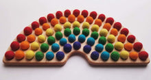 Load image into Gallery viewer, Rainbow Color Sorting Tray