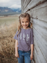 Load image into Gallery viewer, Wild and Free Tee in Purple
