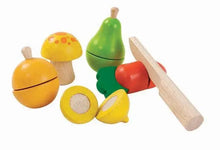 Load image into Gallery viewer, Fruit And Vegetable Play Set by Plan Toys
