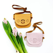 Load image into Gallery viewer, Mango &amp; Bubblegum Blossoms Leather Purse
