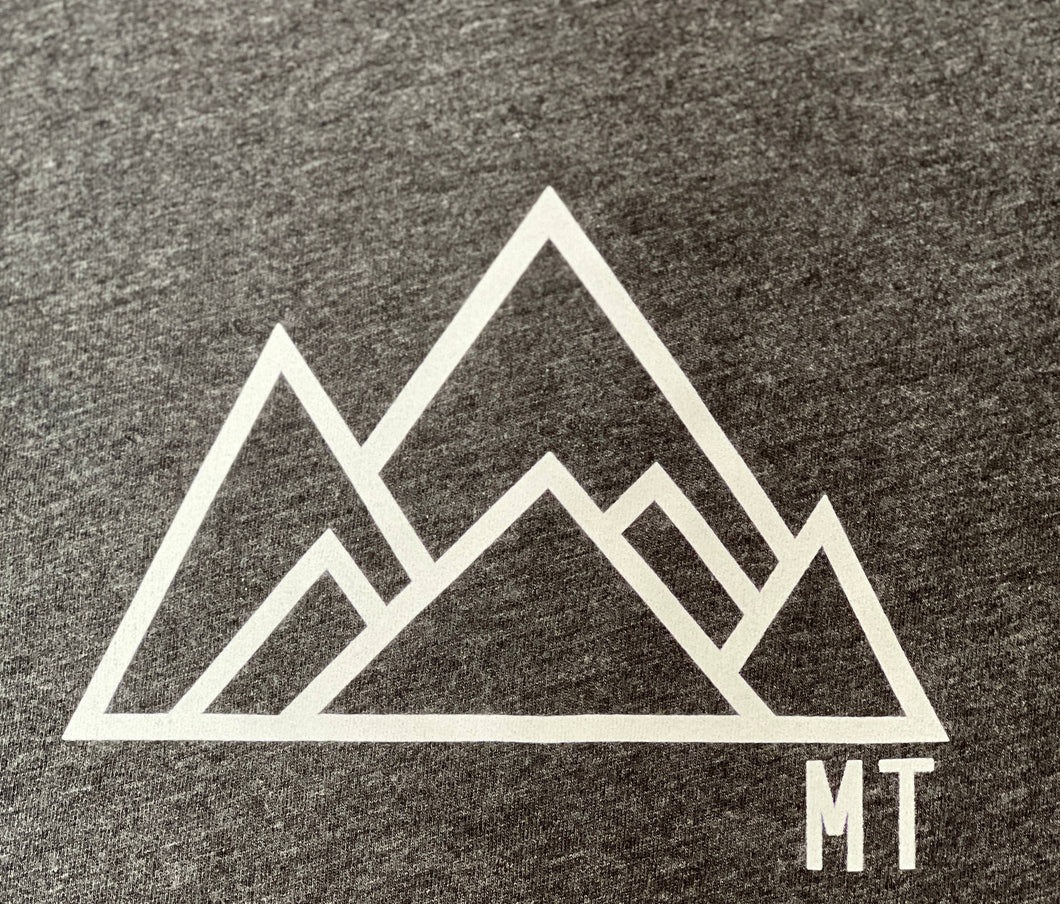 Made of Mountains Kids Logo Tee: 5/6T / WA / Vintage Smoke