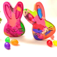 Load image into Gallery viewer, Rainbow Bunny Crayon

